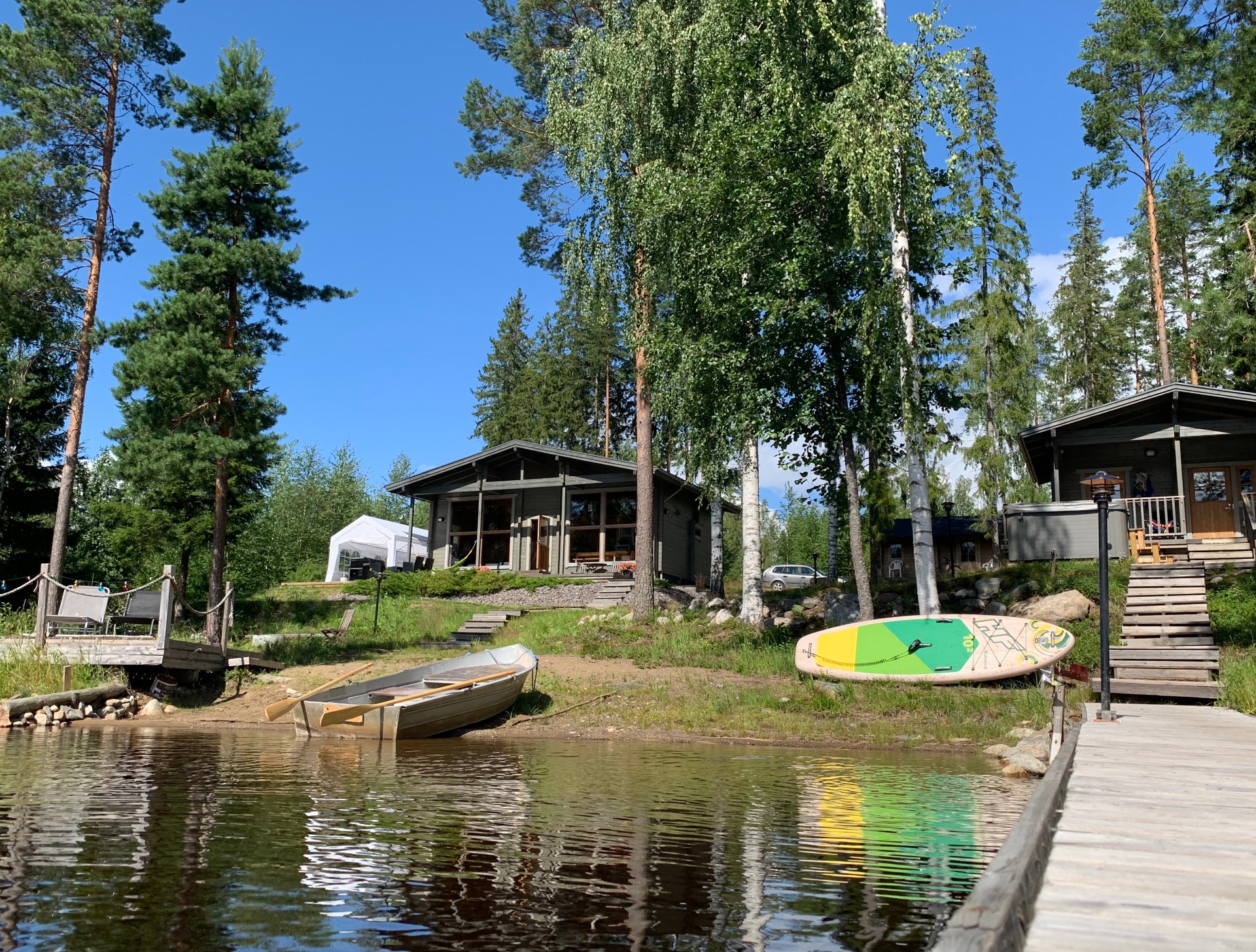 Vuokkovilla - vuokra mökki- tilaus sauna - Savonlinna